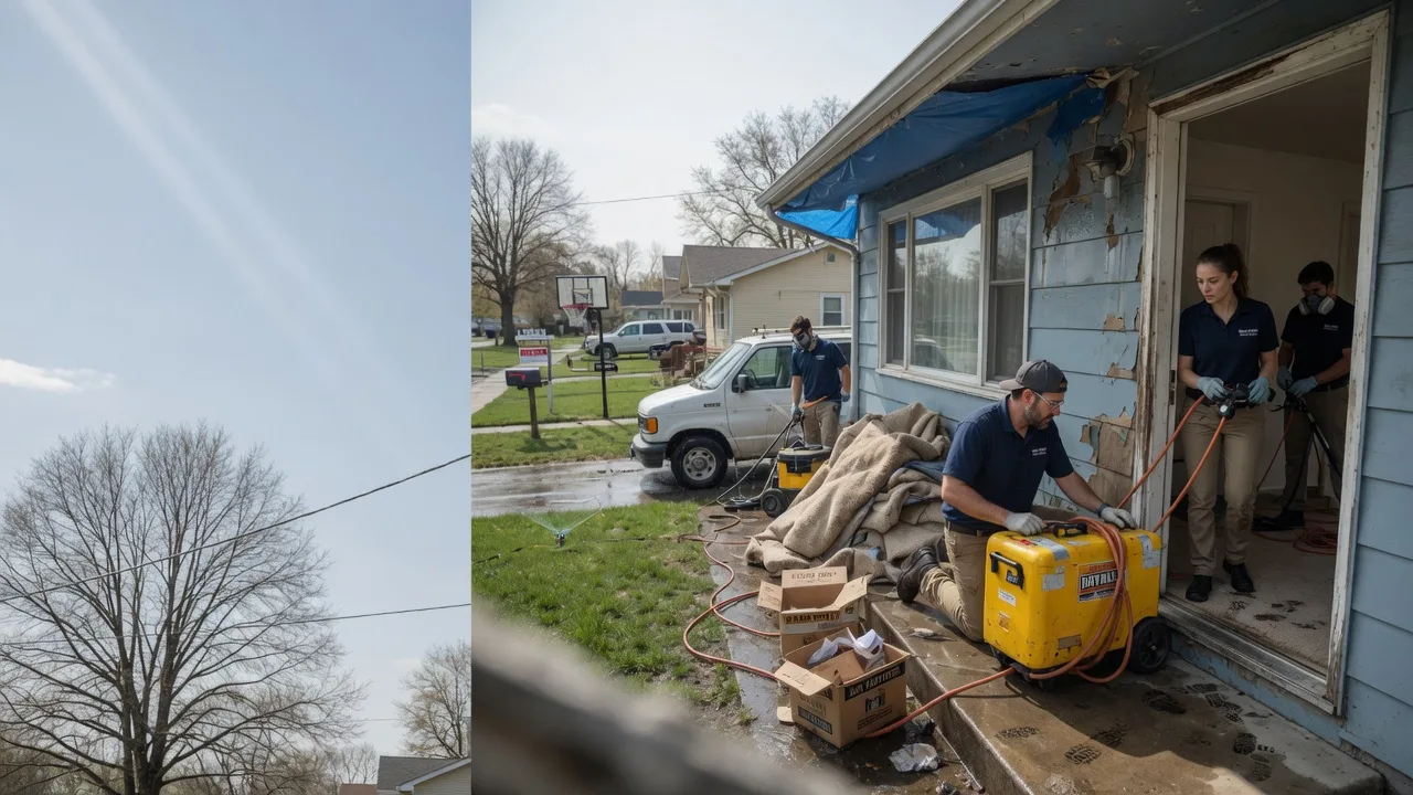 Basement Flood Cleanup in Fox Lake, IL near me